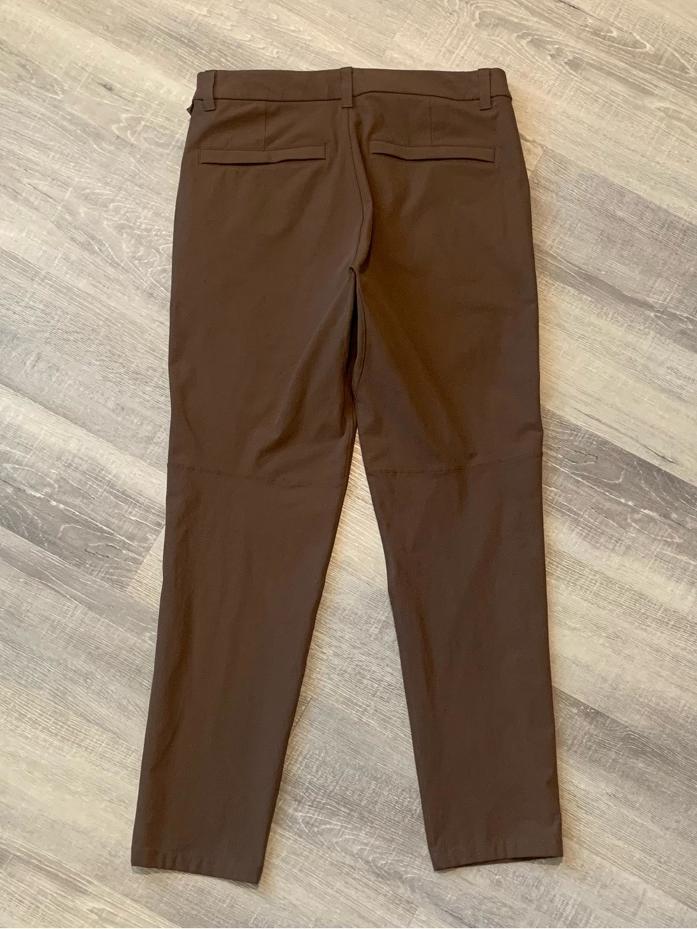 Lululemon Commission Slim-Fit ABC Pants Warpstreme™ Mocha Brown Men's 31 x 29 - Picture 6 of 7